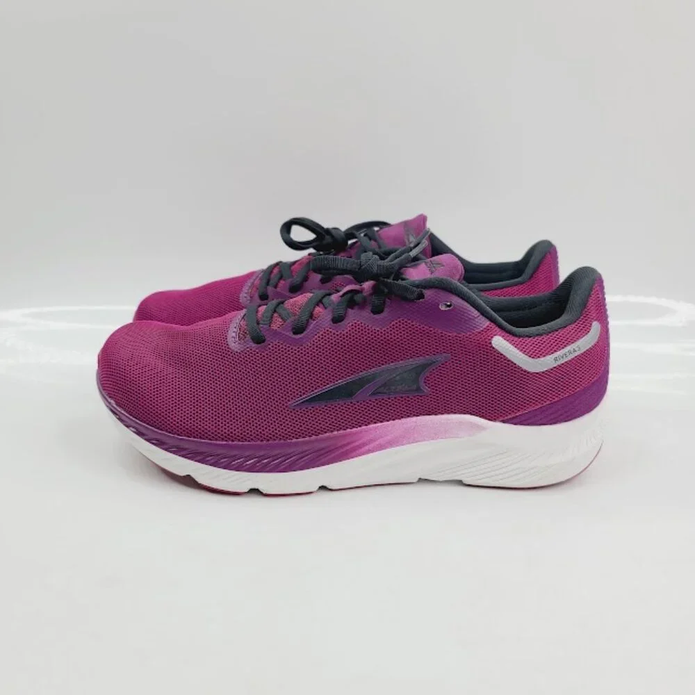 Altra Women's Vine Purple‎ Rivera 3 Mesh Athletic Road Running Shoes Size 7